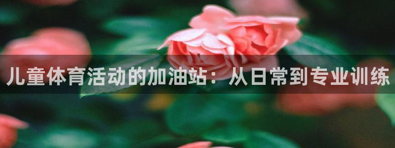 oety欧亿：儿童体育活动的加油站：从日常到专业训练